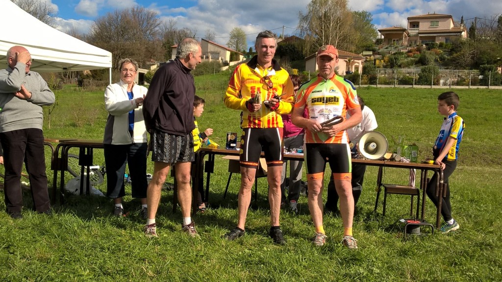 Podium des 50 - 59 ans