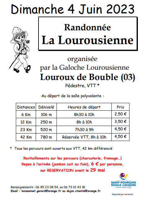 Tous à vos agenda pour une randonnée VTT dans les gorges de la Bouble et la forêt des Colettes